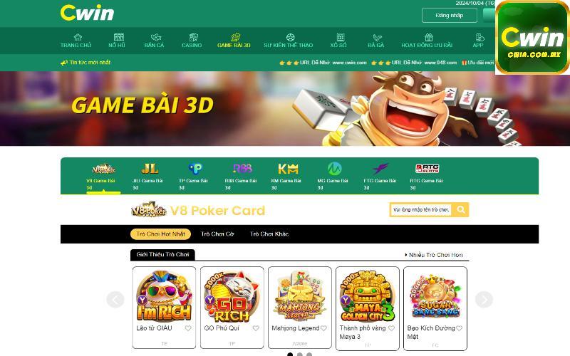 Thông tin chi tiết về game bài Cwin